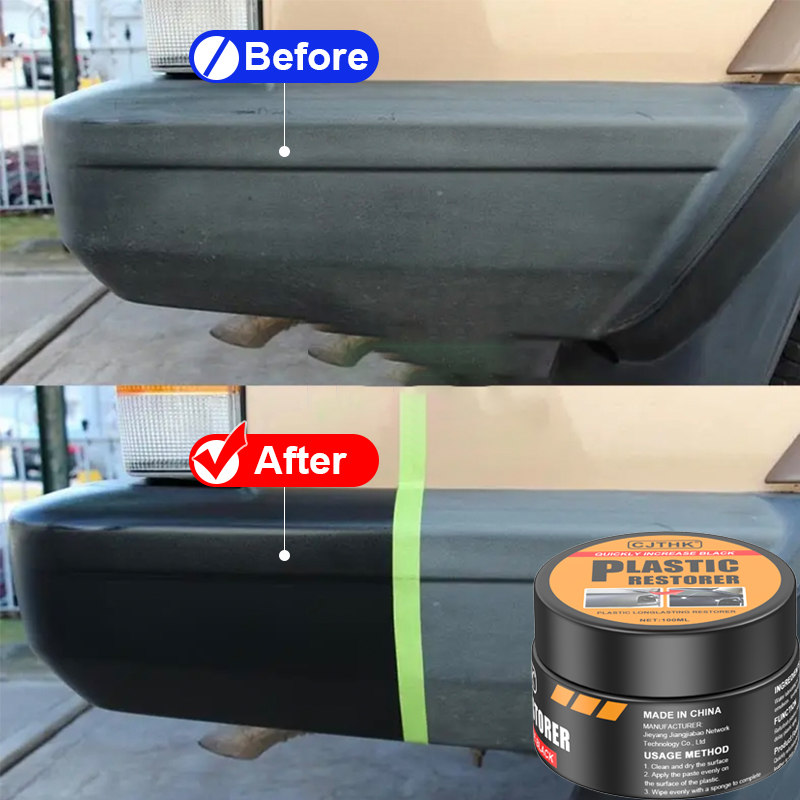 Leather Cleaner Interior - Auto-Kunststoff-Restaurator, zurück zu schwarz, glänzende Auto-Reinigungsprodukte,